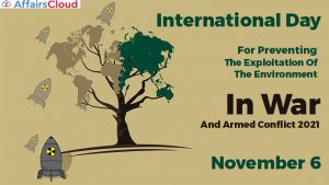 international day for preventing the exploitation of the environment in war and armed conflict 